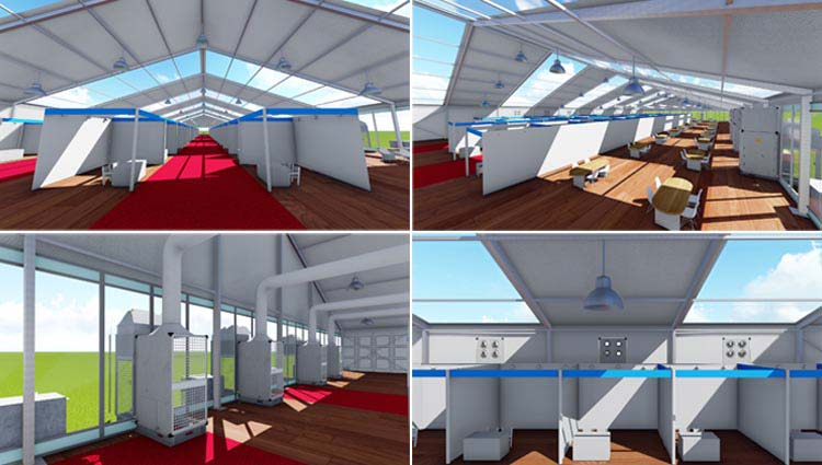 event tent cad layouts